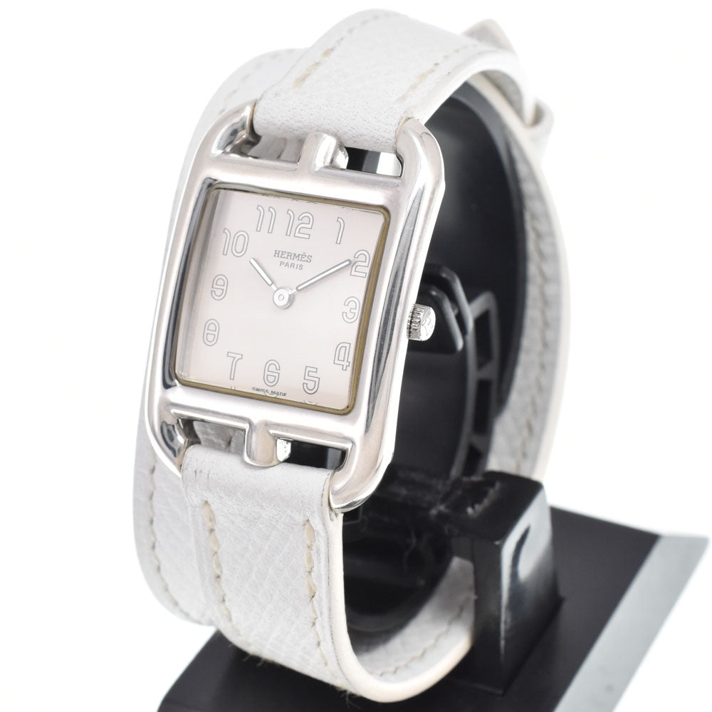 HERMES Cape Cod Dubrutur CC1.210 white Dial Quartz Ladies
 Watch I#150102