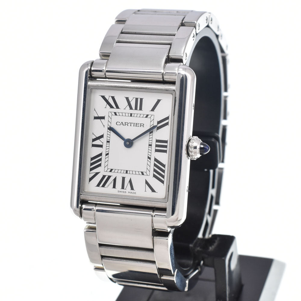 CARTIER tank mast LM WSTA0052 Silver Dial Quartz Unisex
 Watch I#150103