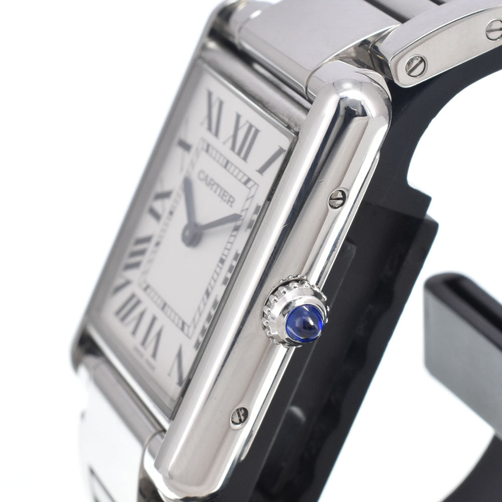 CARTIER tank mast LM WSTA0052 Silver Dial Quartz Unisex
 Watch I#150103