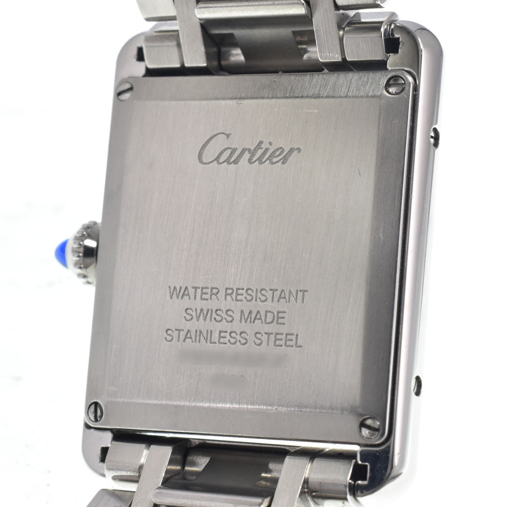 CARTIER tank mast LM WSTA0052 Silver Dial Quartz Unisex
 Watch I#150103