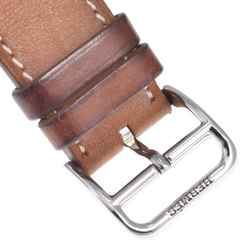 HERMES Arceau AR5.710 Date Brown Dial Quartz Men's
 Watch J#150104