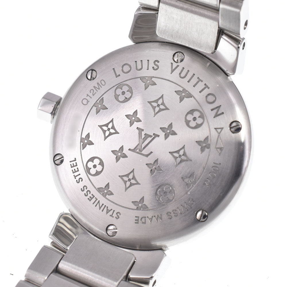 LOUIS VUITTON Tambour Lovely Cup Q12M0 12P diamond White shell Dial Quartz Ladies
 Watch J#150109