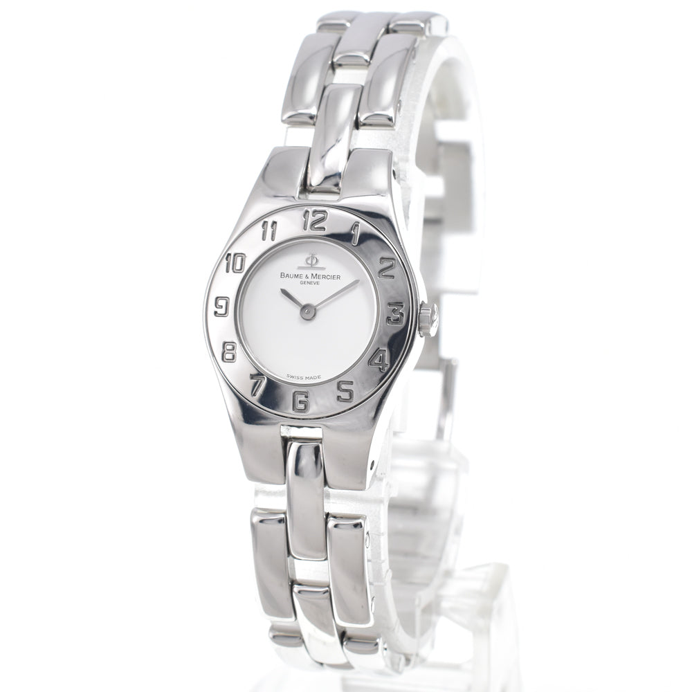Baume & Mercier Linea MV045204 white Dial Quartz Ladies
 Watch K#150113