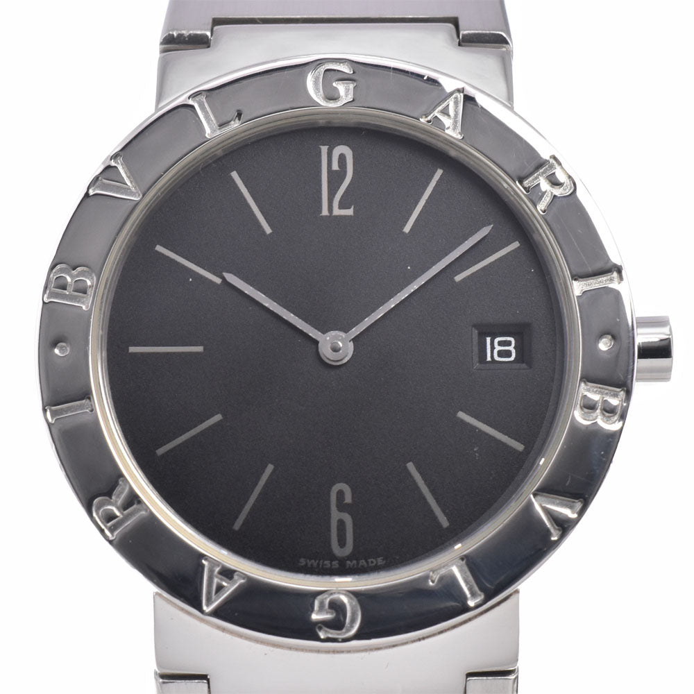 BVLGARI Bvlgari Bvlgari BB33SSD Date black Dial Quartz Men's
 Watch J#150114