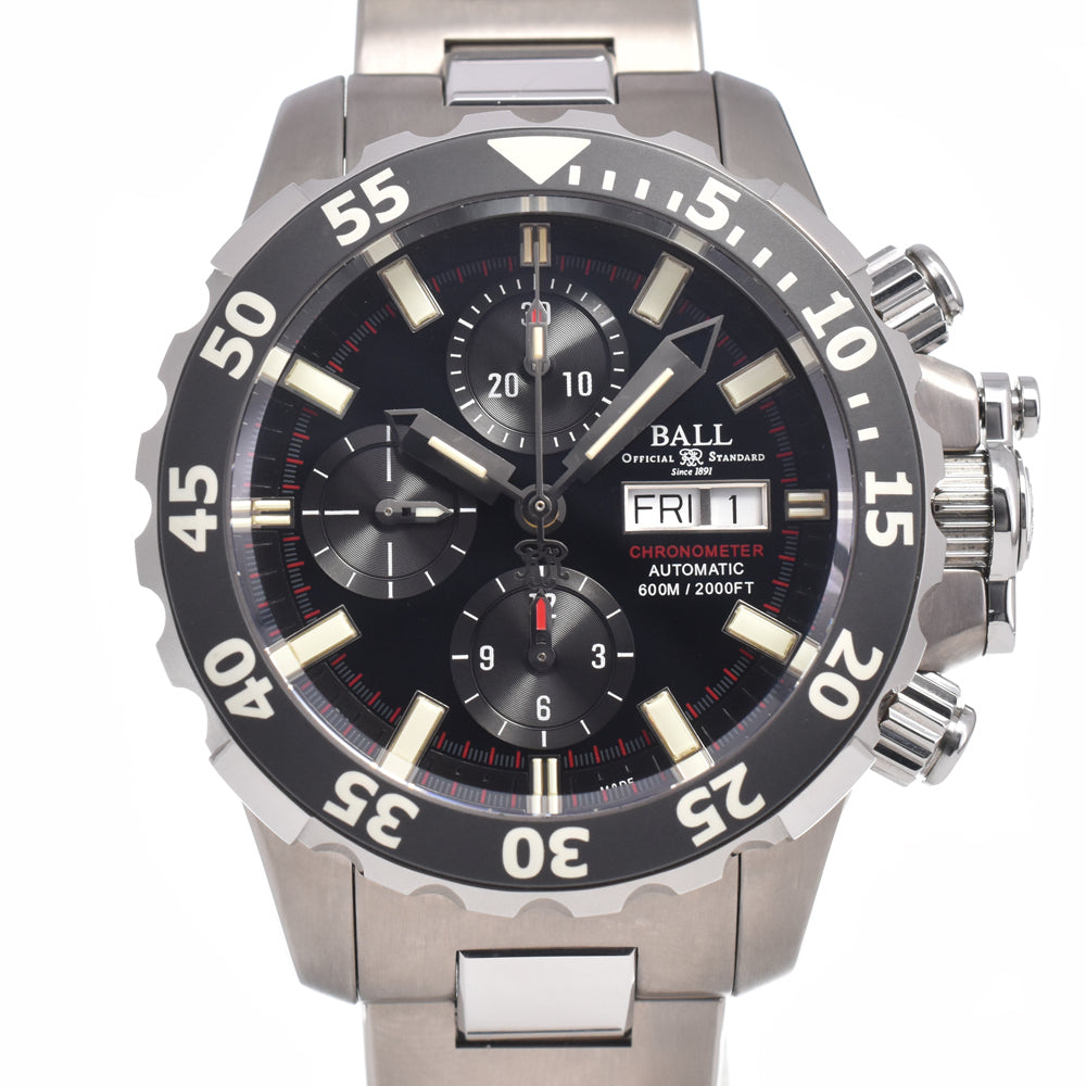 BALLWATCH Engineer Hydrocarbon DC3026A Chronograph black Dial Automatic Men's
 Watch J#150115