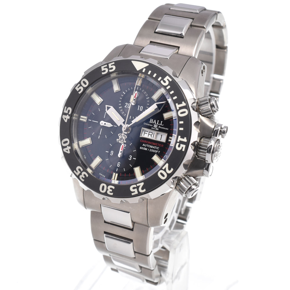 BALLWATCH Engineer Hydrocarbon DC3026A Chronograph black Dial Automatic Men's
 Watch J#150115