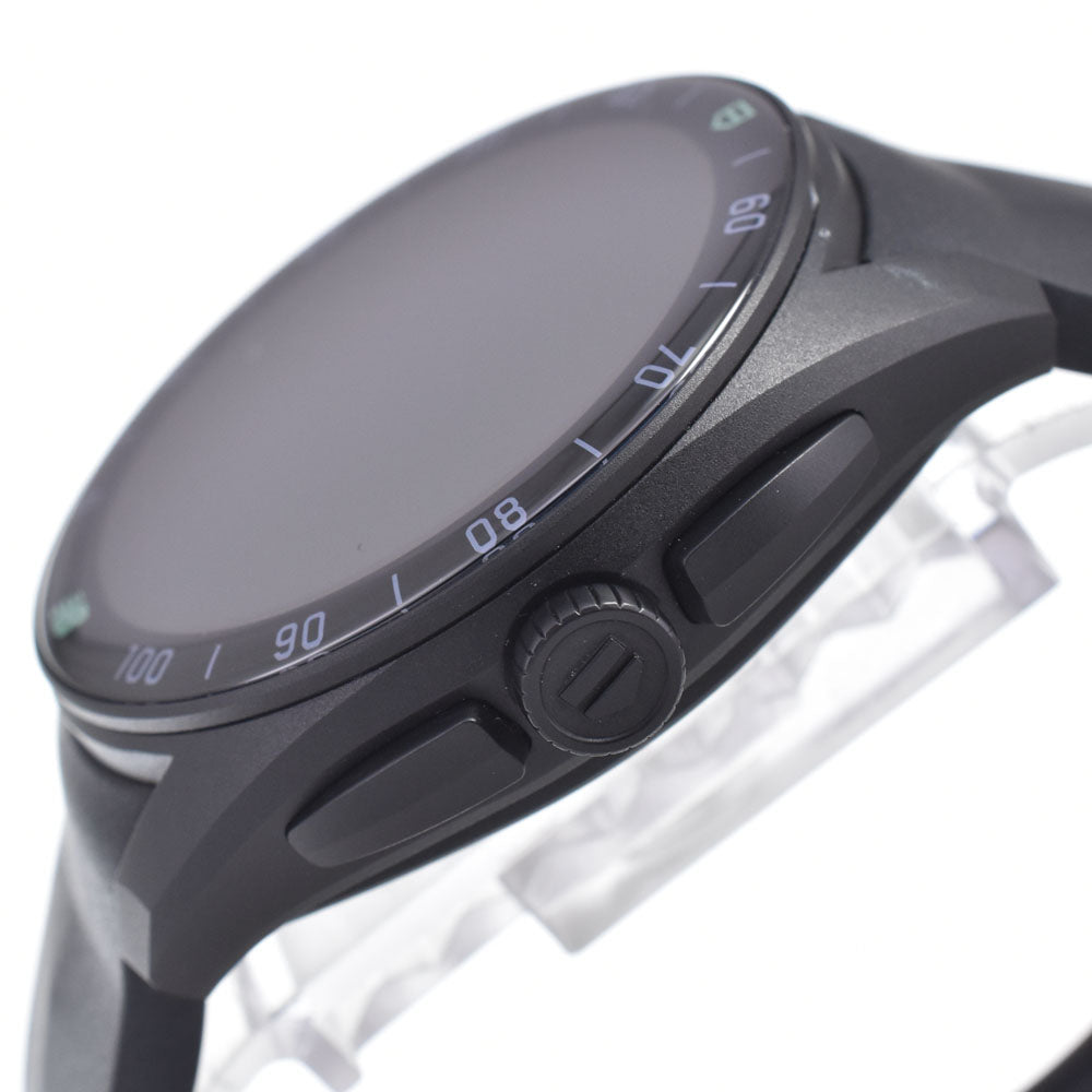 with paper TAG HEUER Connected SBT8082 Caliber 5 LCD / black Dial Quartz Men's
 Watch H#150117