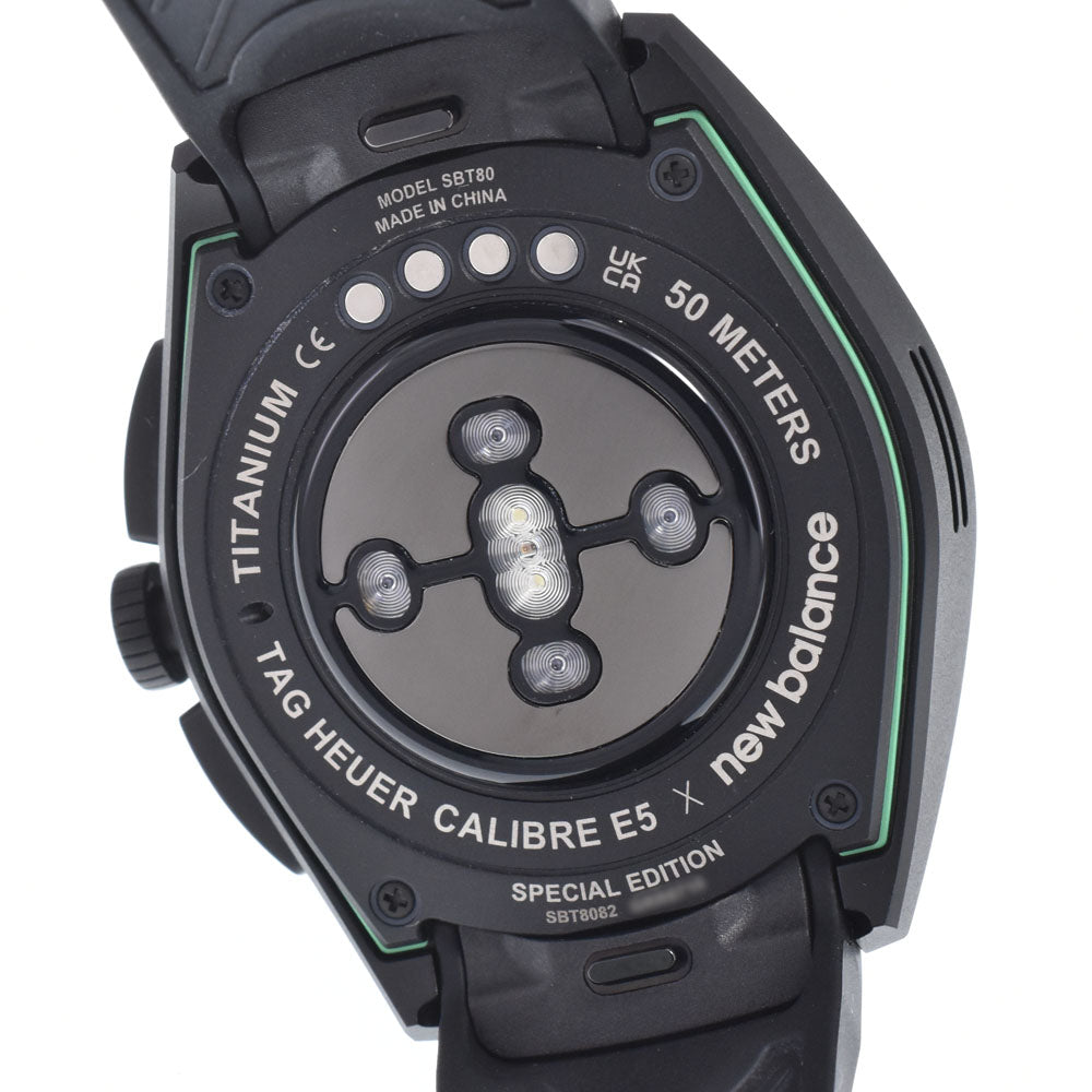 with paper TAG HEUER Connected SBT8082 Caliber 5 LCD / black Dial Quartz Men's
 Watch H#150117