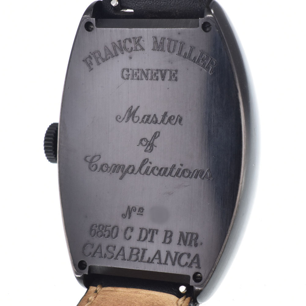 FRANCK MULLER Casablanca 6850 C DT B NR Date black Dial Automatic Men's
 Watch I#150119