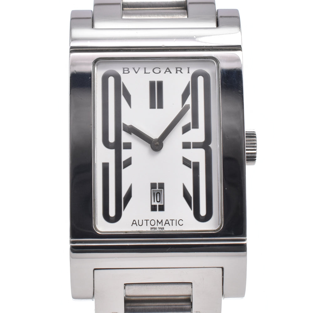 BVLGARI Rettangoro RT45S white Dial Automatic Men's
 Watch O#150124