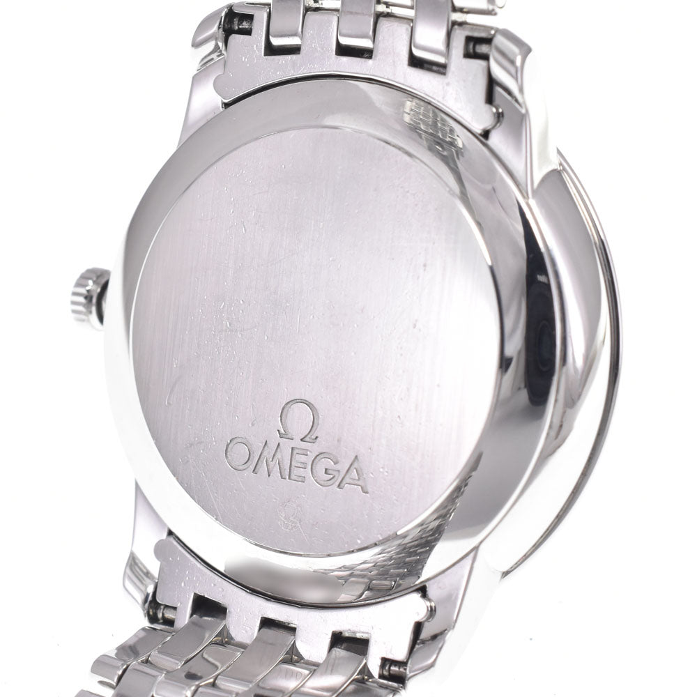 with paper OMEGA De Ville 424.10.37.20.01.001 Date CO-AXIAL black Dial Automatic Men's
 Watch J#150128
