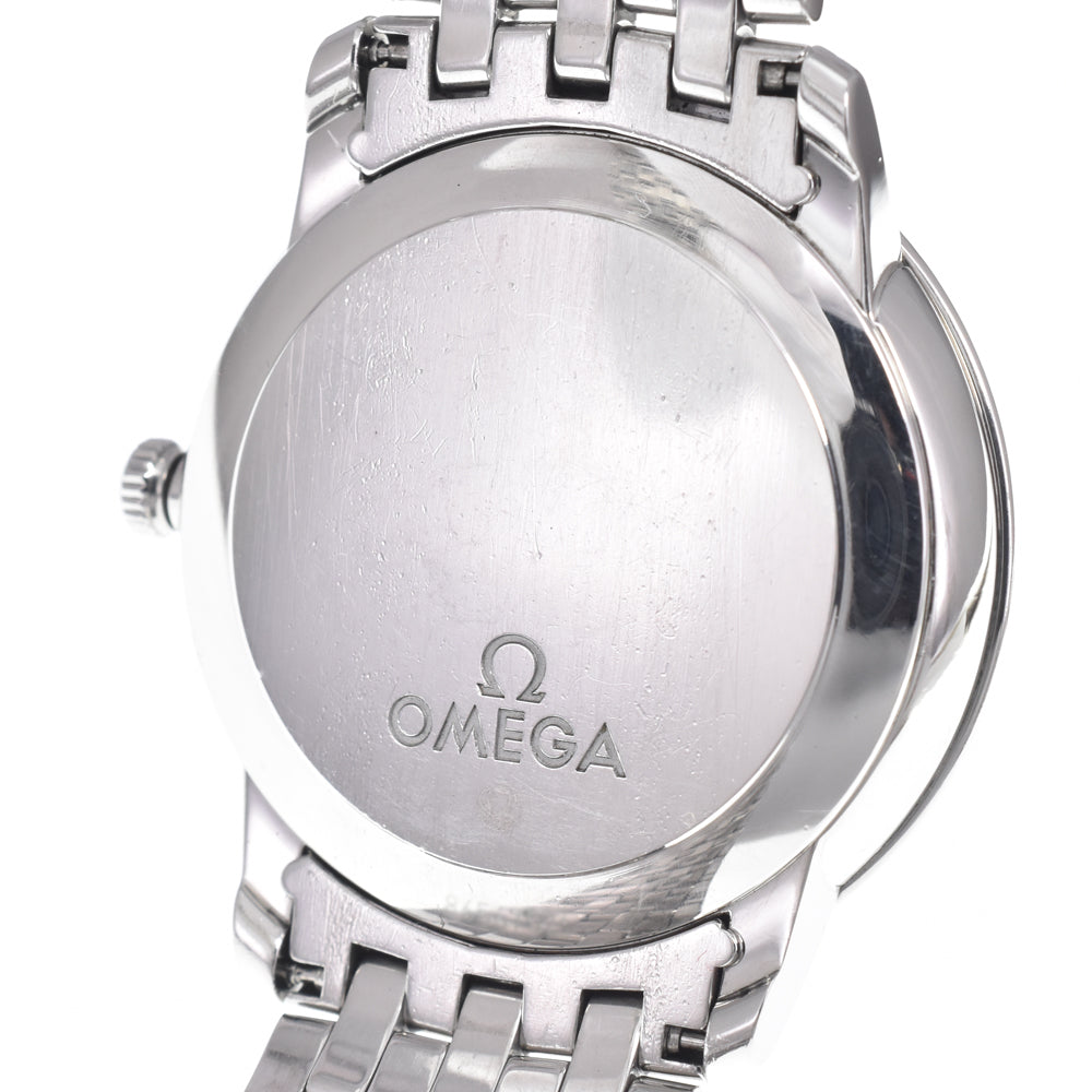 with paper OMEGA De Ville Prestige 424.10.37.20.03.001 Date blue Dial Automatic Men's
 Watch J#150129