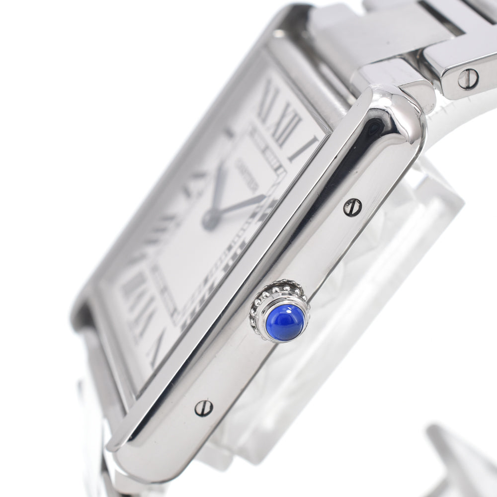 CARTIER Tank solo W5200014 Silver Dial Quartz Men's
 Watch K#150131