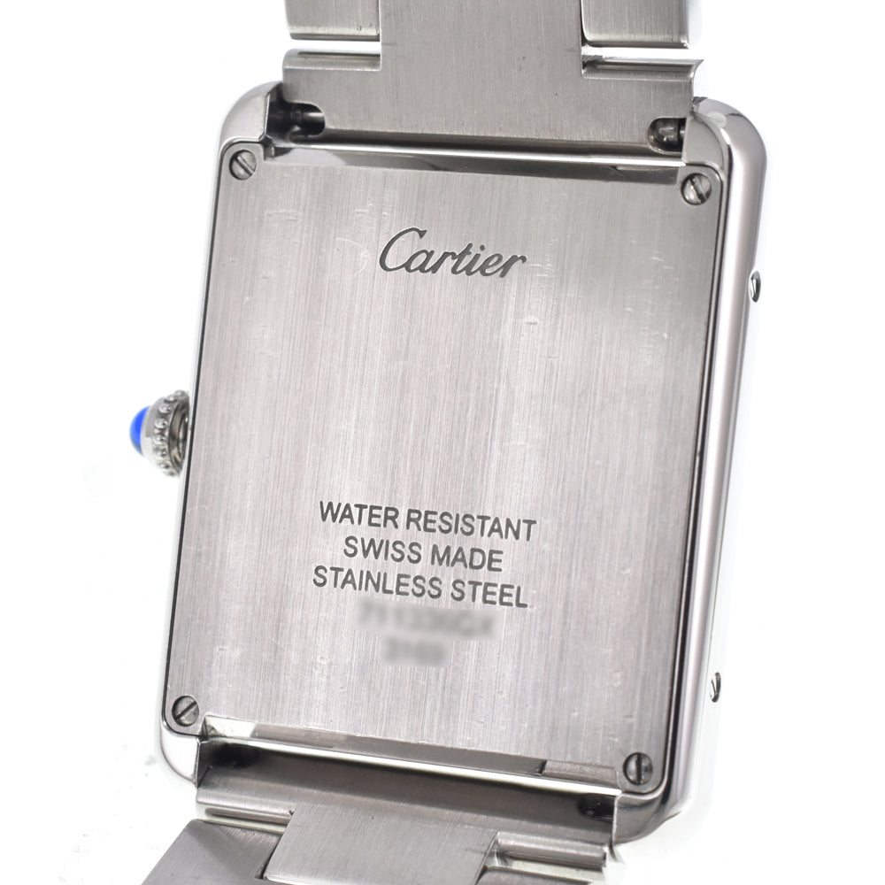 CARTIER Tank solo W5200014 Silver Dial Quartz Men's
 Watch K#150131