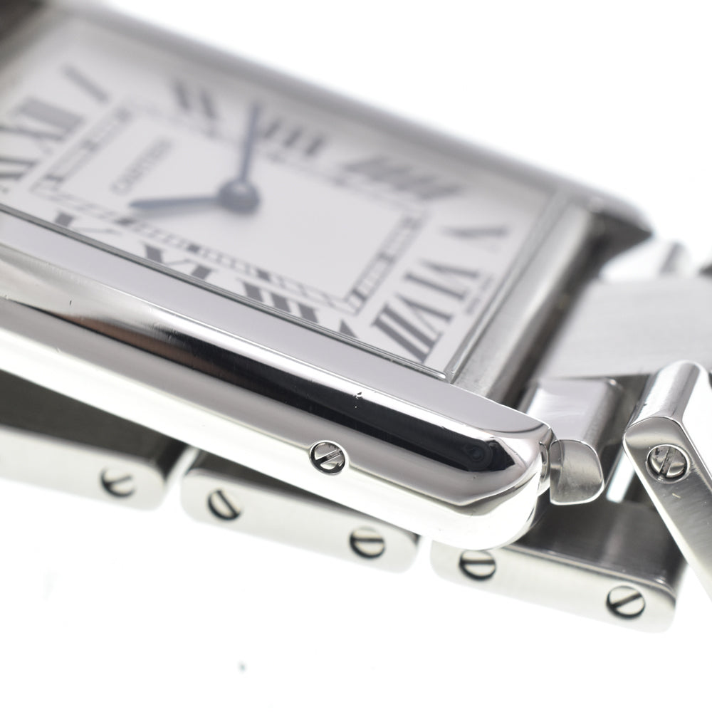 CARTIER Tank solo W5200014 Silver Dial Quartz Men's
 Watch K#150131