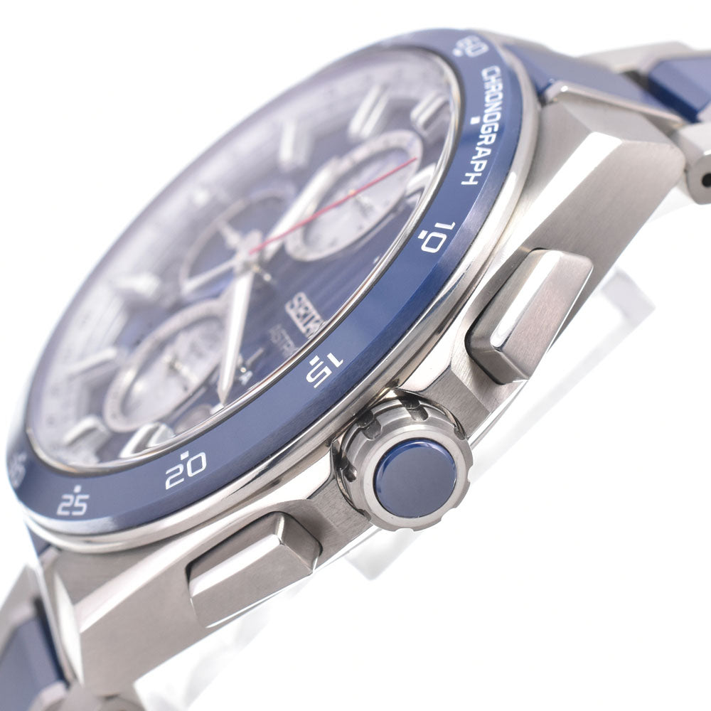 SEIKO Astron Nexter 5X83-0AA0-1/SBXC181 Blue / Silver Dial GPS Solar Men's
 Watch H#150133