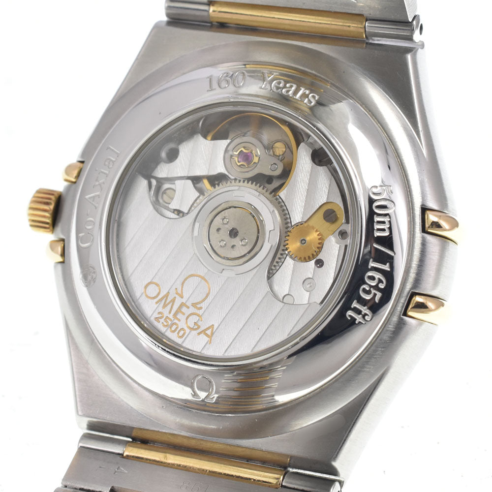 with paper OMEGA Constellation 111.25.36.20.58.001 11P Diamond Bezel Diamond gold Dial Automatic Ladies
 Watch I#150140