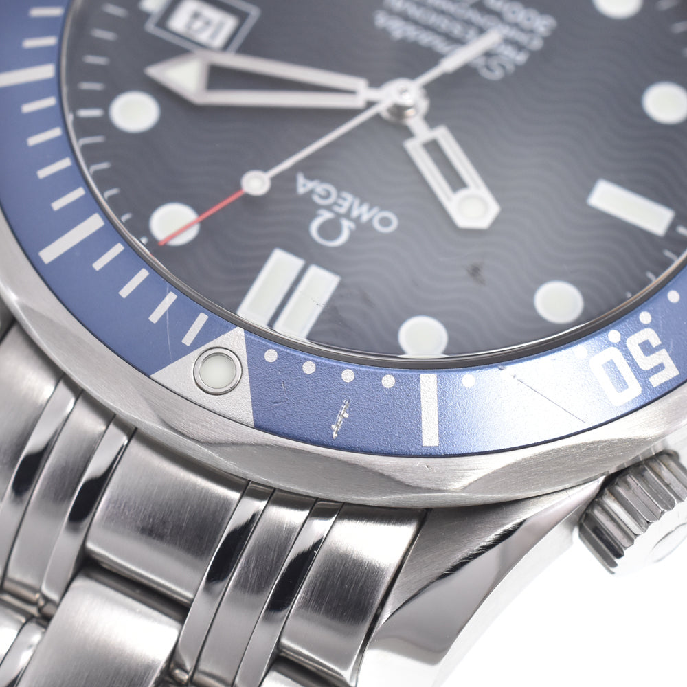 with paper OMEGA Seamaster 300M Professional 2531.80 Date blue Dial Automatic Men's
 Watch J#150145