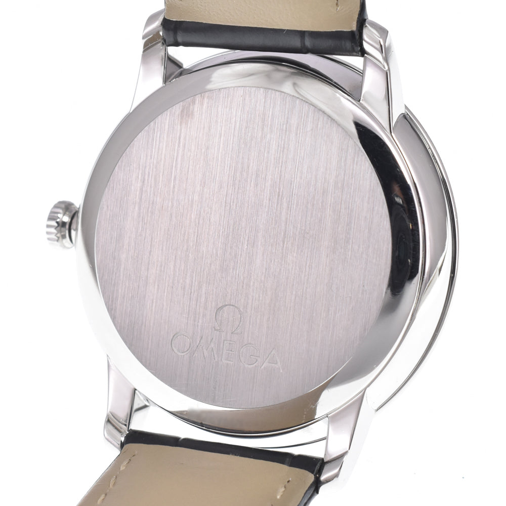 with paper OMEGA De Ville Prestige 424.13.40.20.01.001 Date CO-AXIAL black Dial Automatic Men's
 Watch J#150147
