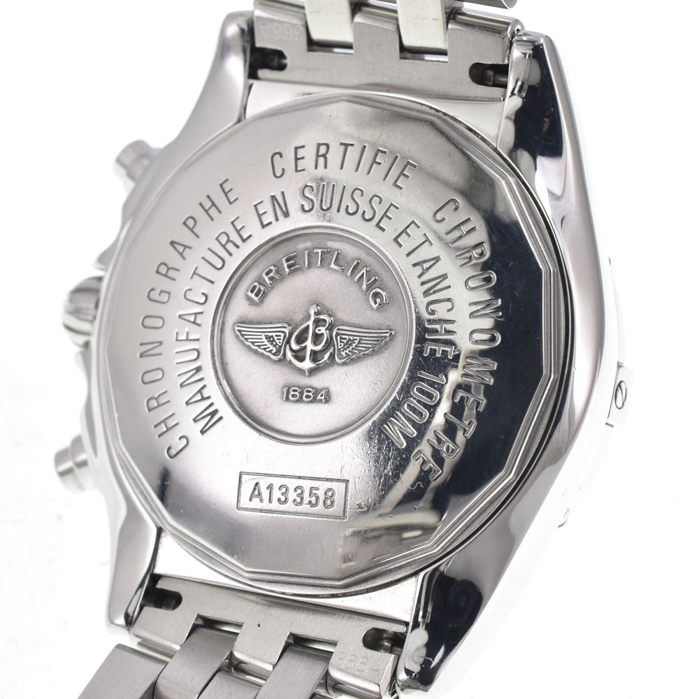 BREITLING Galactic A154Q20PA Chronograph Date Brown Dial Automatic Men's
 Watch K#150154