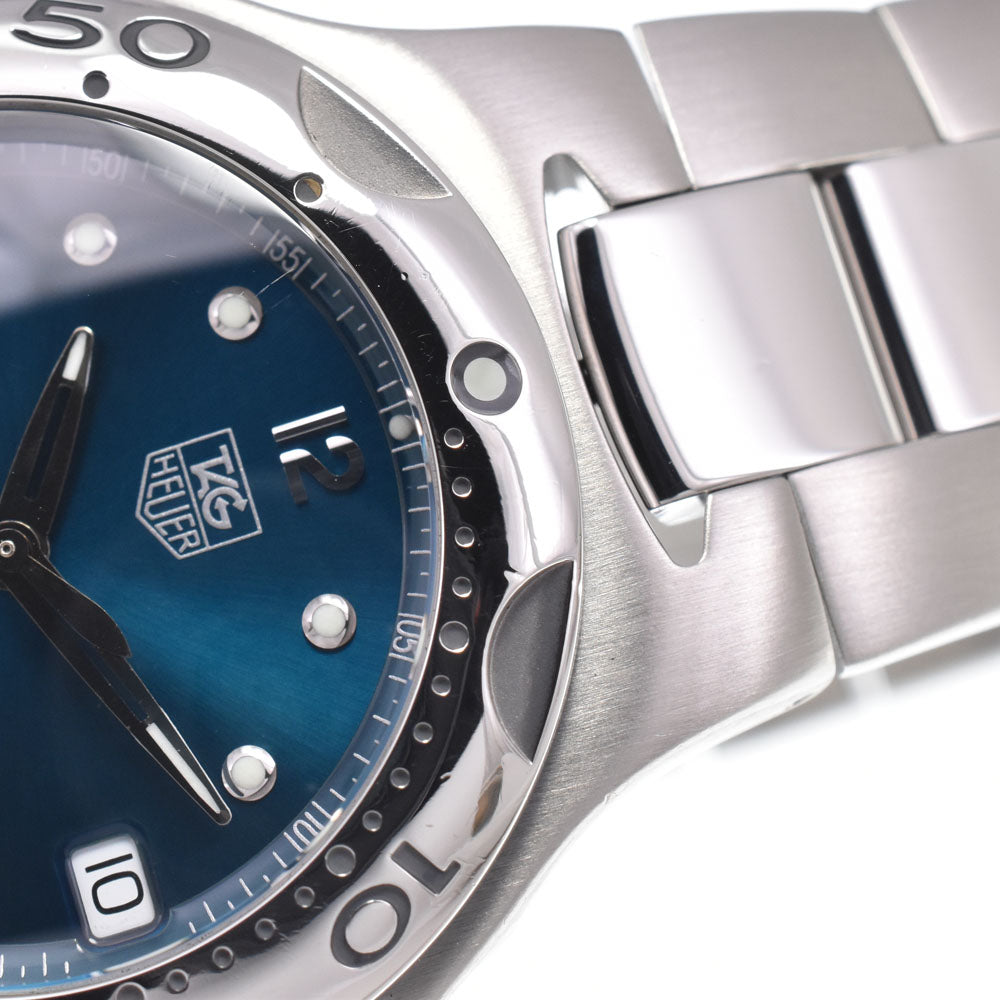 TAG HEUER Kirium Professional 200m WL1117 Date blue Dial Quartz Ladies
 Watch J#150157
