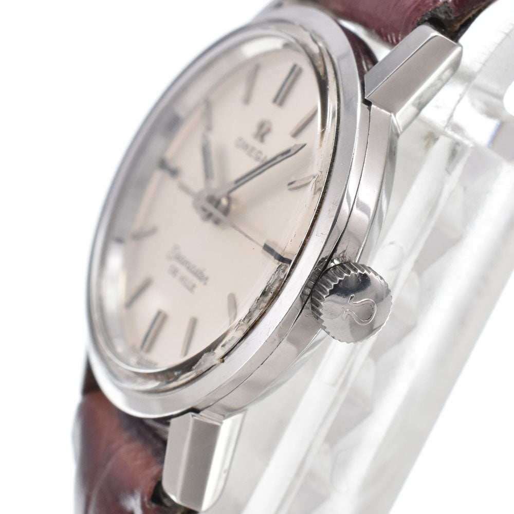 OMEGA Seamaster 535.004 vintage Silver Dial Hand Winding Ladies
 Watch O#150159