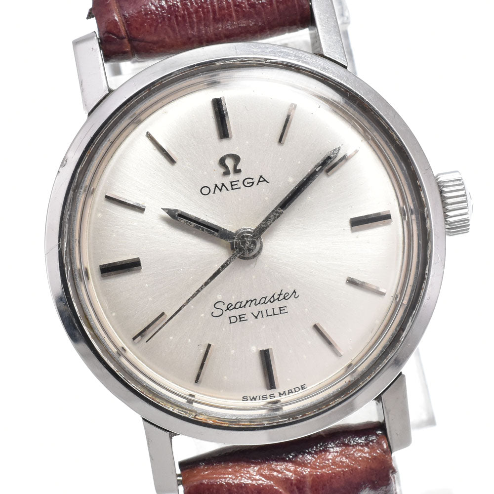 OMEGA Seamaster 535.004 vintage Silver Dial Hand Winding Ladies
 Watch O#150159