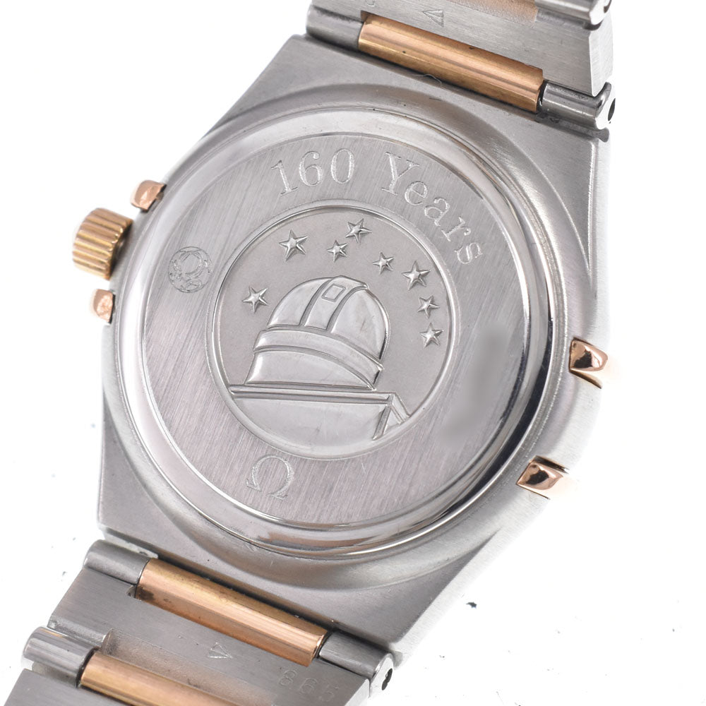 with paper OMEGA Constellation 111.25.23.60.55.00﻿3 12P Diamond Bezel Diamond White shell Dial Quartz Ladies
 Watch I#150160