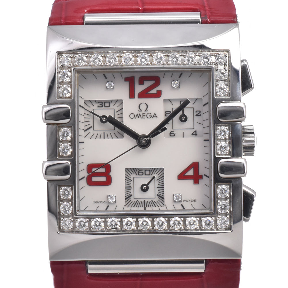 with paper OMEGA Constellation 1847.73.31 diamond White shell Dial Quartz Ladies
 Watch N#150165