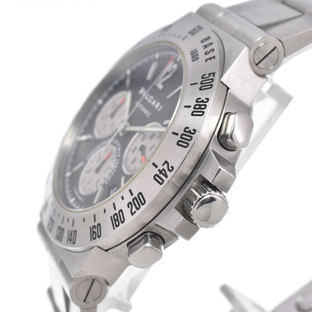 BVLGARI Diagono tachymetric CH40STA Chronograph black Dial Automatic Men's
 Watch I#150305