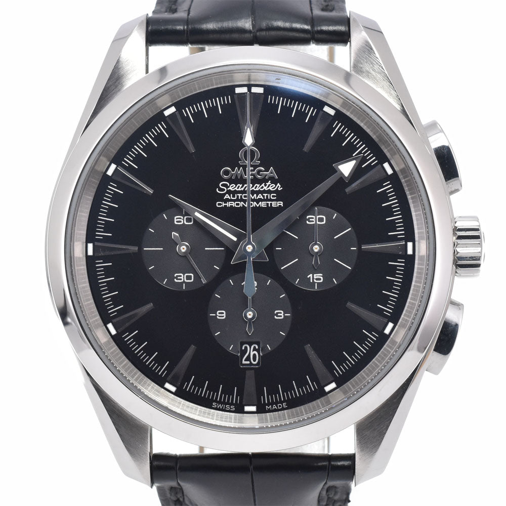 OMEGA Seamaster Aqua Terra 2812.50.31 Chronograph Date black Dial Automatic Men's
 Watch J#150306