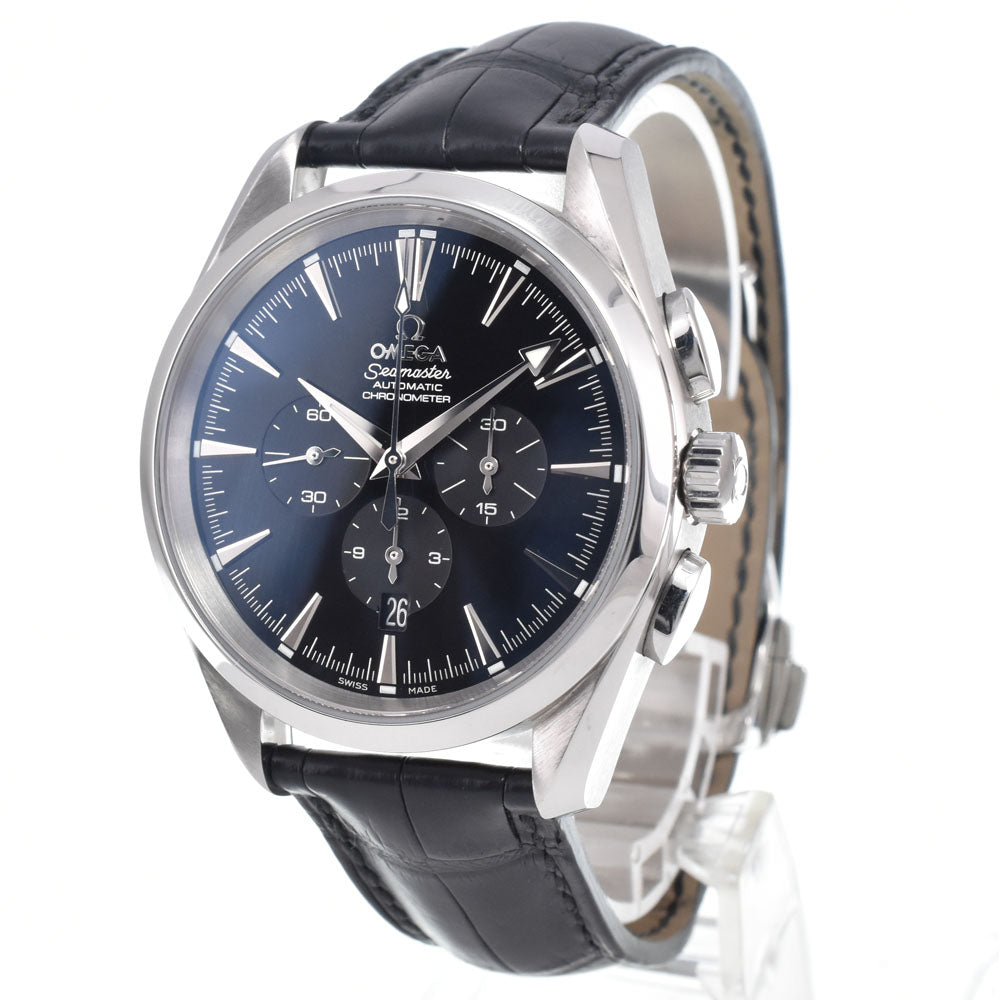 OMEGA Seamaster Aqua Terra 2812.50.31 Chronograph Date black Dial Automatic Men's
 Watch J#150306