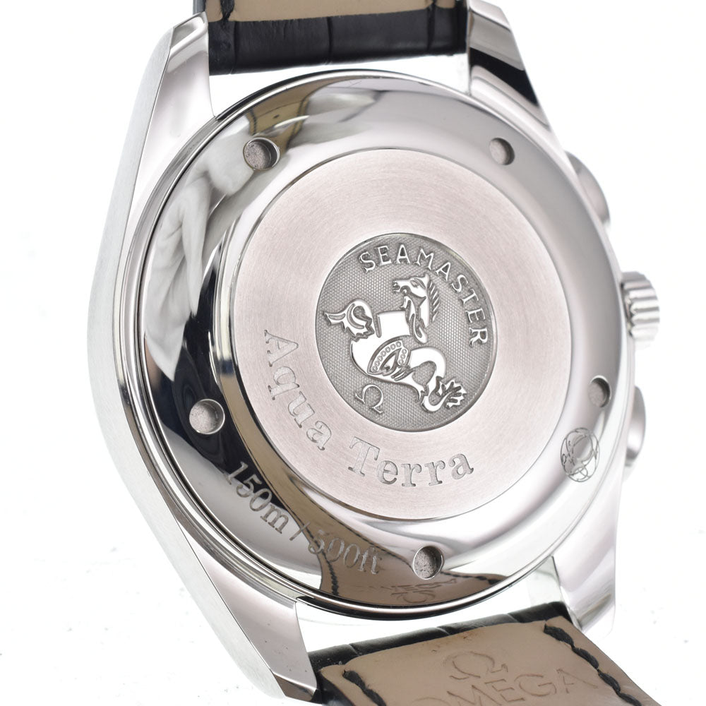 OMEGA Seamaster Aqua Terra 2812.50.31 Chronograph Date black Dial Automatic Men's
 Watch J#150306