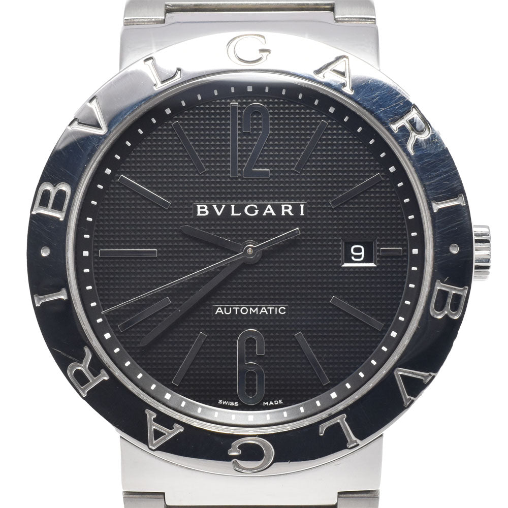 BVLGARI Bulgari Bulgari BB42SS AUTO Date black Dial Automatic Men's
 Watch I#150307