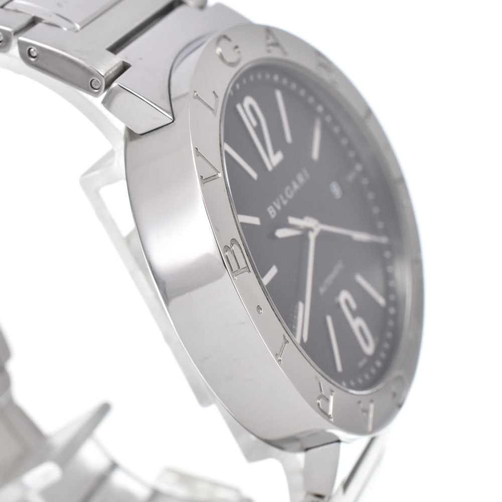 BVLGARI Bulgari Bulgari BB42SS AUTO Date black Dial Automatic Men's
 Watch I#150307