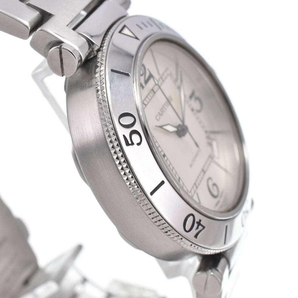 CARTIER Pacha Sea timer W31080M7 Date Silver Dial Automatic Men's
 Watch I#150312