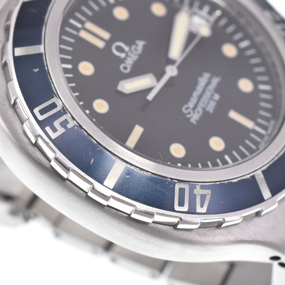OMEGA Seamaster Professional 200m Date black Dial Quartz Men's
 Watch J#150315