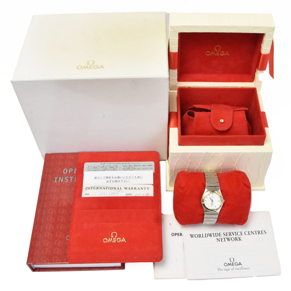 with paper OMEGA Constellation 1272.30.000 Silva Dial Quartz Ladies
 Watch I#150317