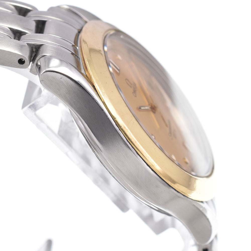 OMEGA Seamaster120M 2411 Date K18YG Bezel gold Dial Quartz Men's
 Watch I#150318