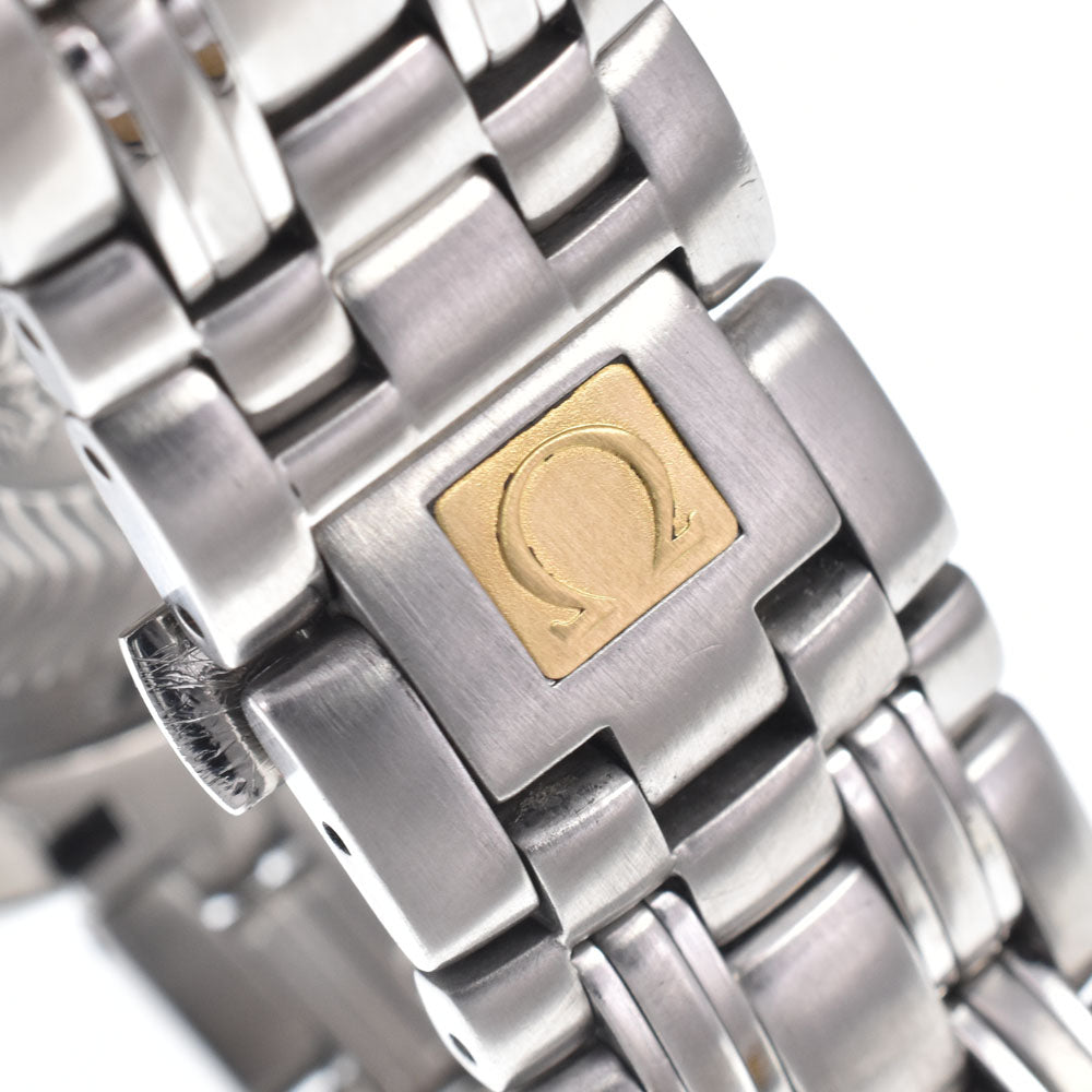 OMEGA Seamaster120M 2411 Date K18YG Bezel gold Dial Quartz Men's
 Watch I#150318