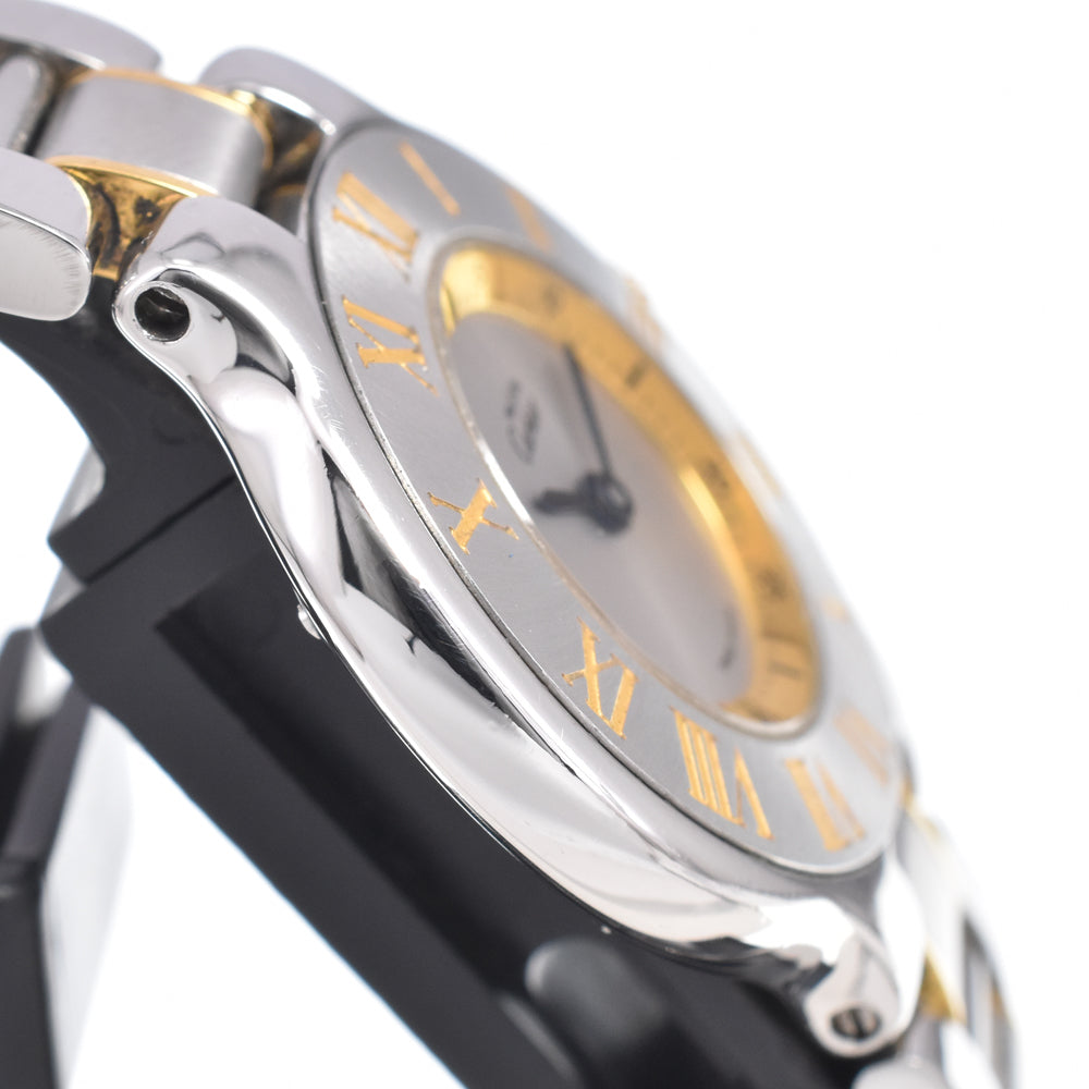 CARTIER Must21 Vantian SM W10073R6 Silver Dial Quartz Ladies
 Watch L#150320