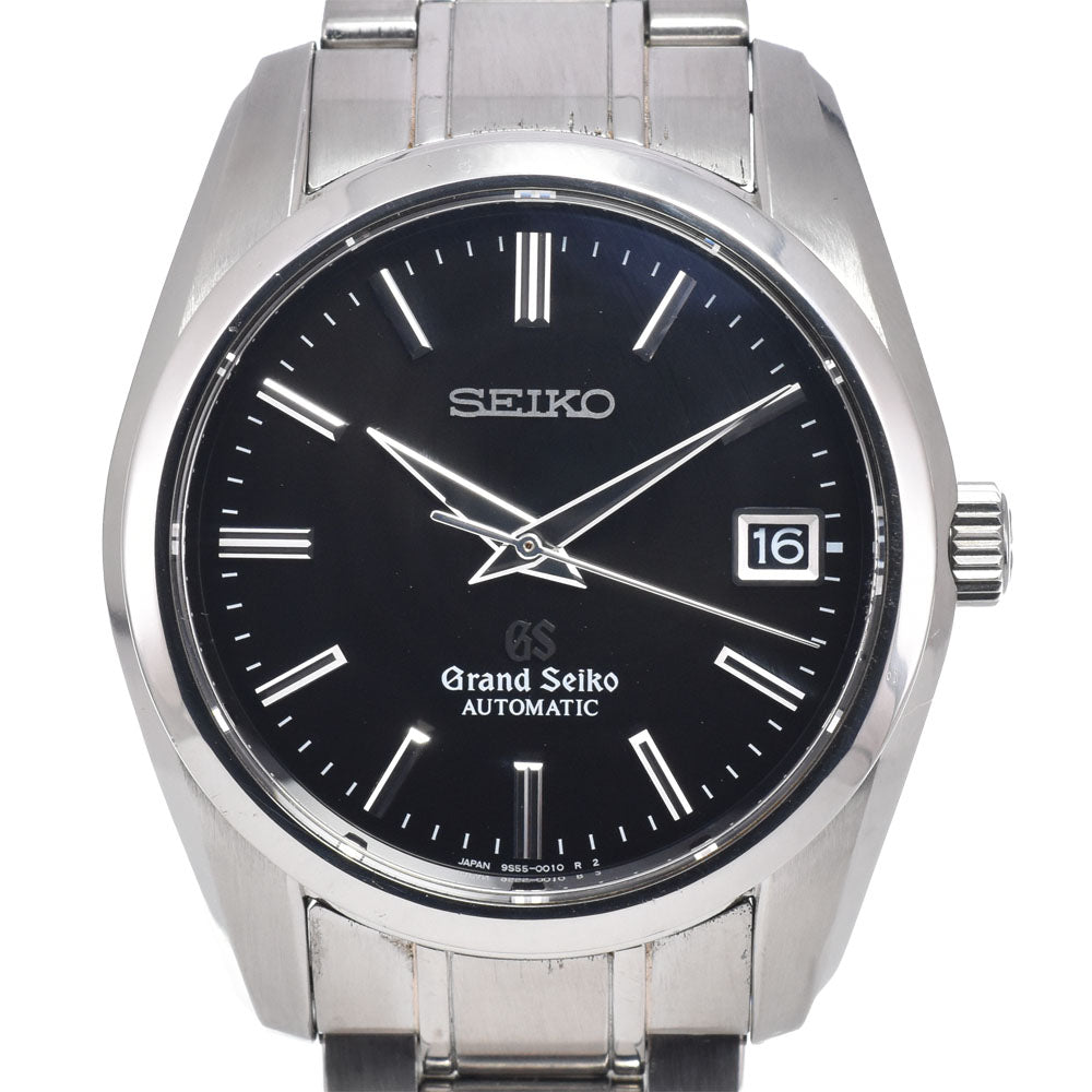 with paper SEIKO Grand Seiko Mechanical SBGR023 Date black Dial Automatic Men's
 Watch I#150322