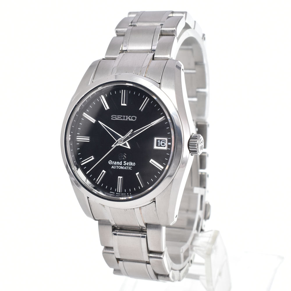 with paper SEIKO Grand Seiko Mechanical SBGR023 Date black Dial Automatic Men's
 Watch I#150322