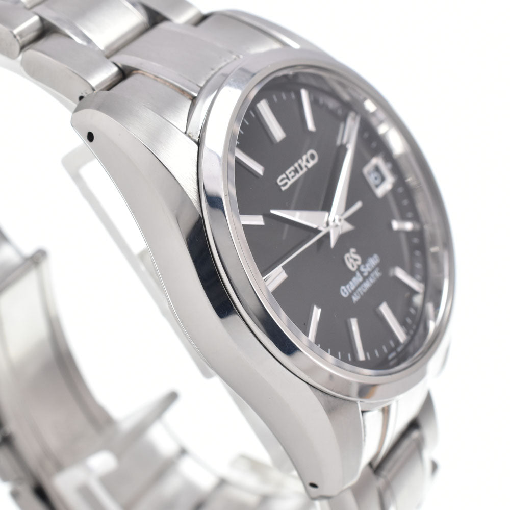 with paper SEIKO Grand Seiko Mechanical SBGR023 Date black Dial Automatic Men's
 Watch I#150322