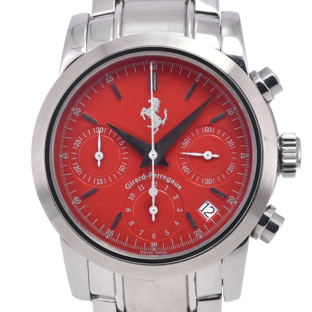 GIRARD-PERREGAUX Ferrari chronograph 8020 Date Small second Red