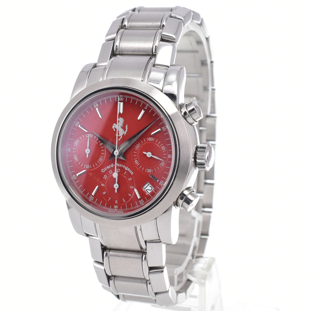 GIRARD-PERREGAUX Ferrari chronograph 8020 Date Small second Red