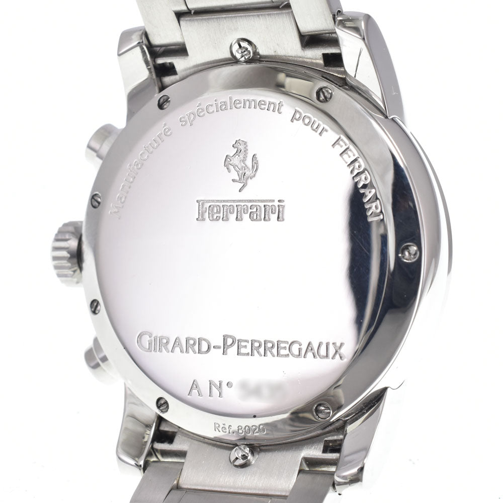 GIRARD-PERREGAUX Ferrari chronograph 8020 Date Small second Red