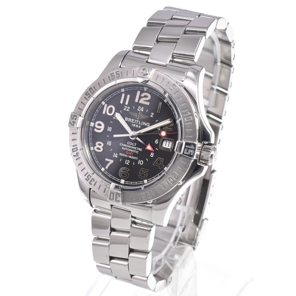 with paper BREITLING Colt A32350 black Dial Automatic Men's
 Watch O#150327