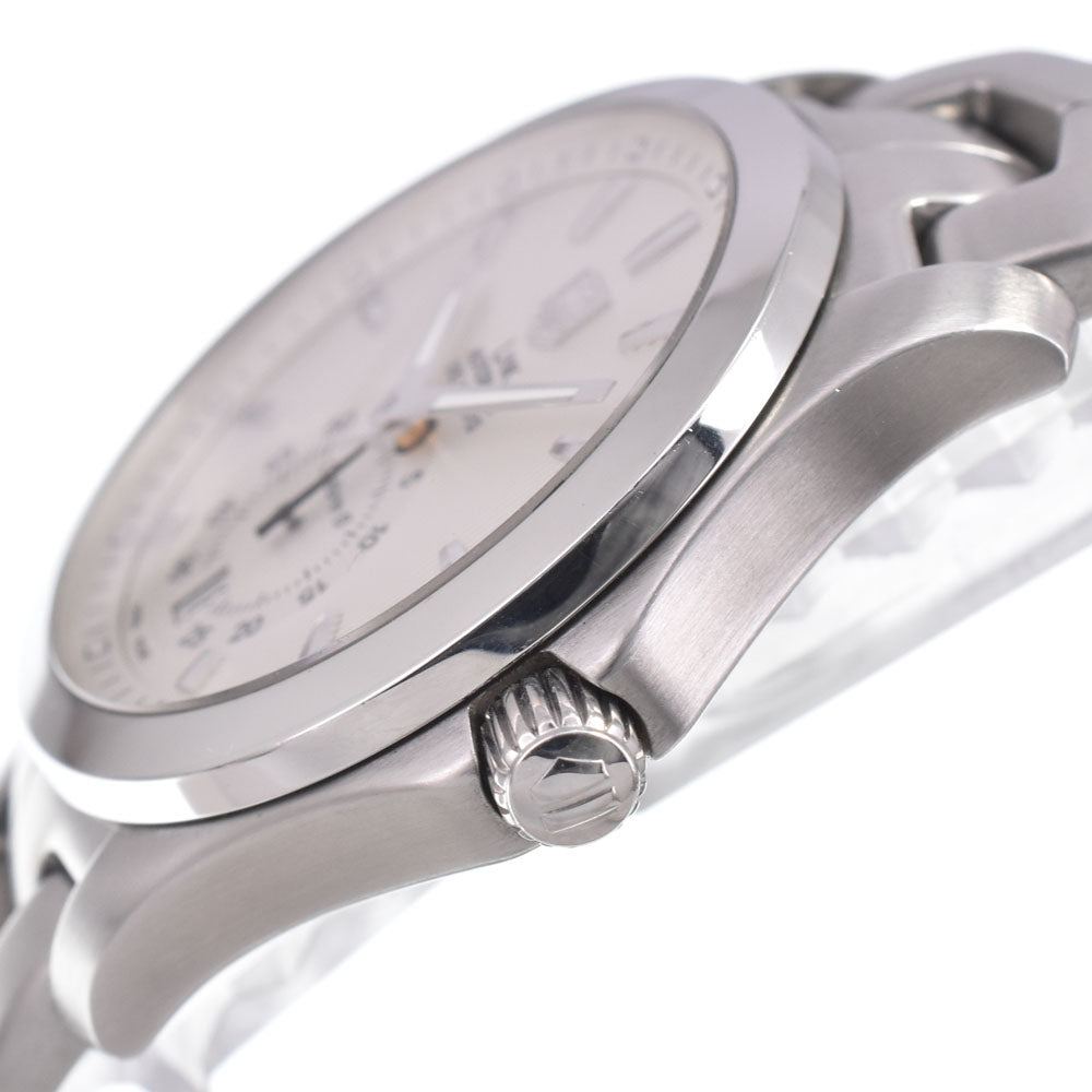 with paper TAG HEUER Link Caliber 6 WJF211B Date Silver Dial Automatic Men's
 Watch J#150328