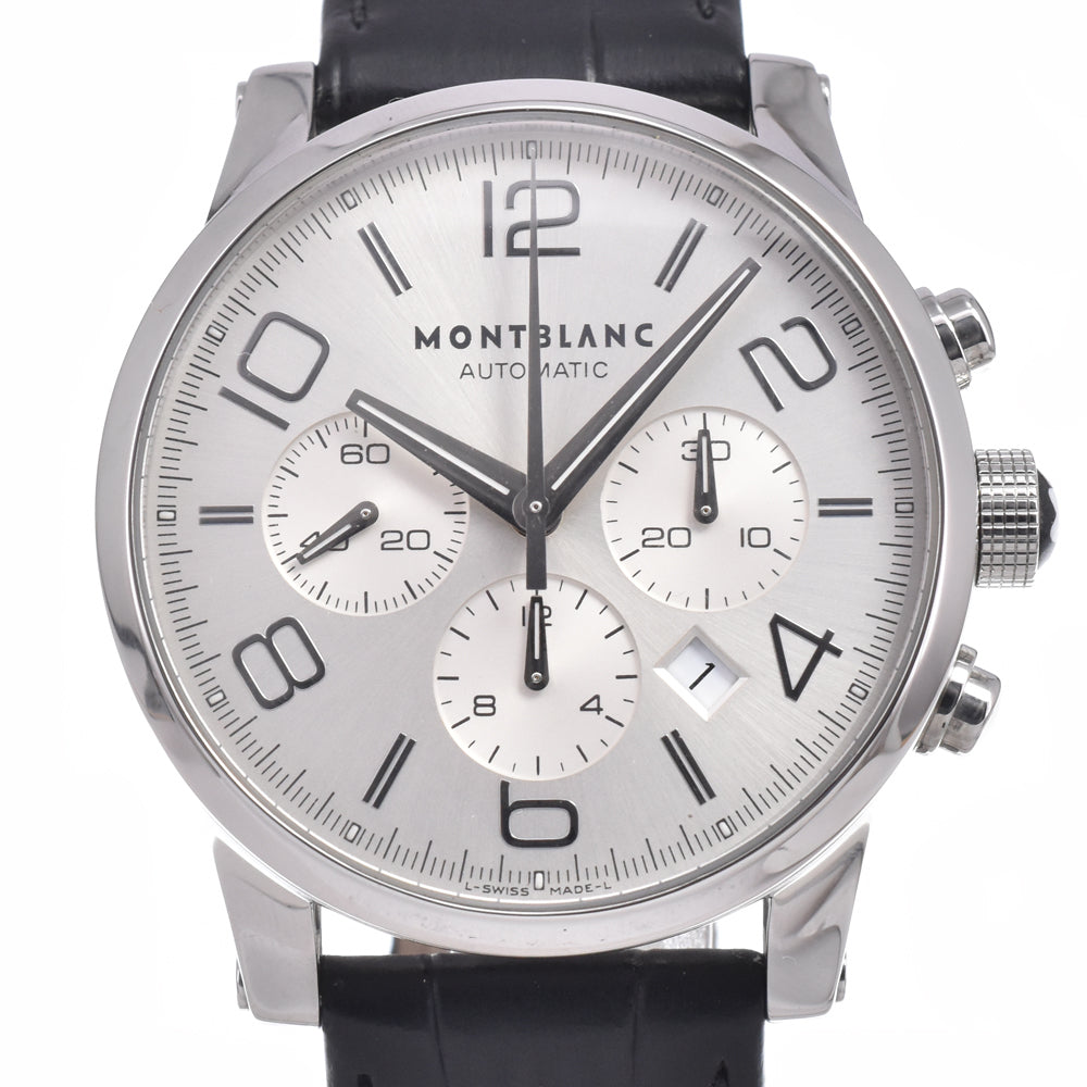 MONTBLANC Time walker 7069 Chronograph Silver Dial Automatic Men's
 Watch I#150334